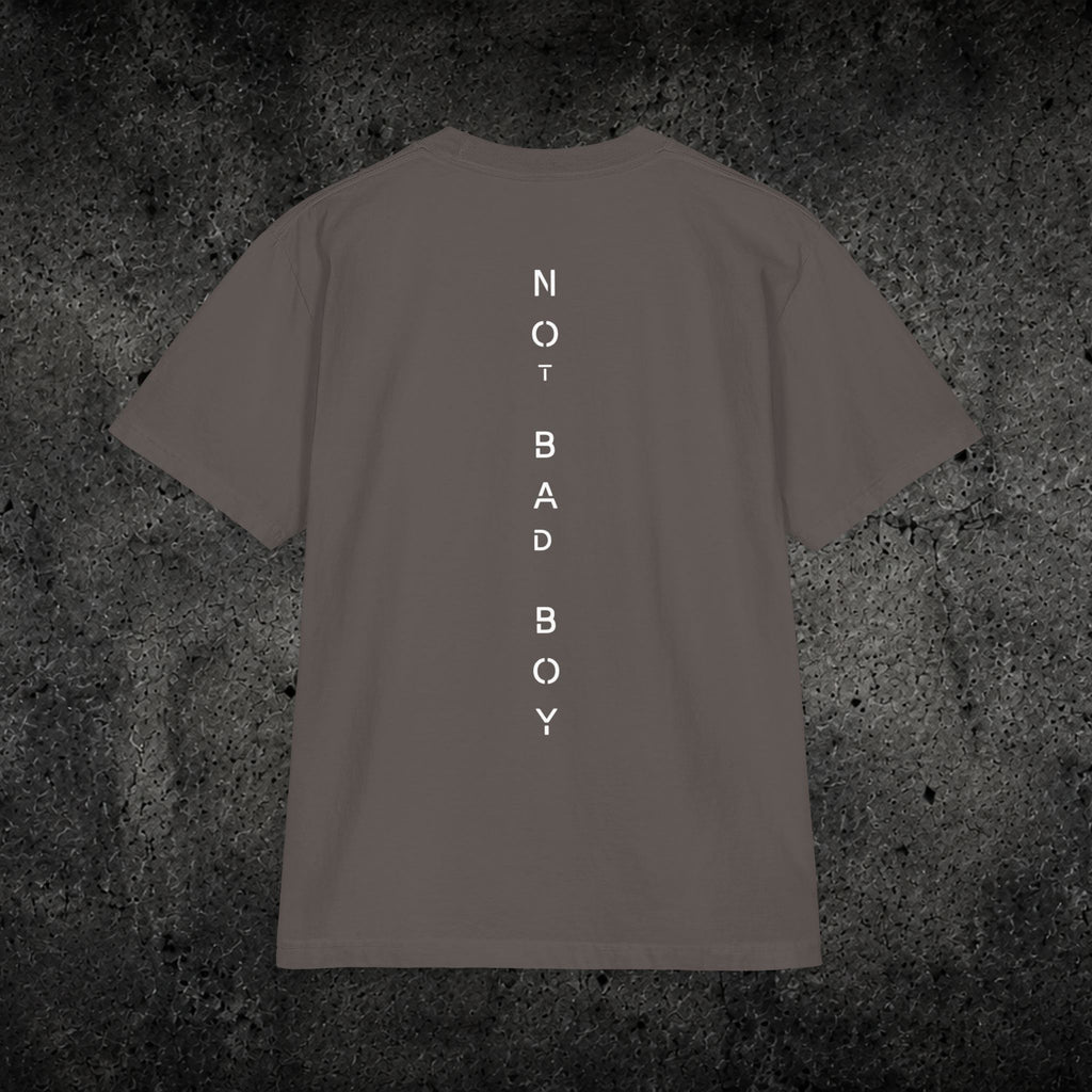 Not Bad Boy Graphic Tee — 'Handreos' Logo Short Sleeve Shirt