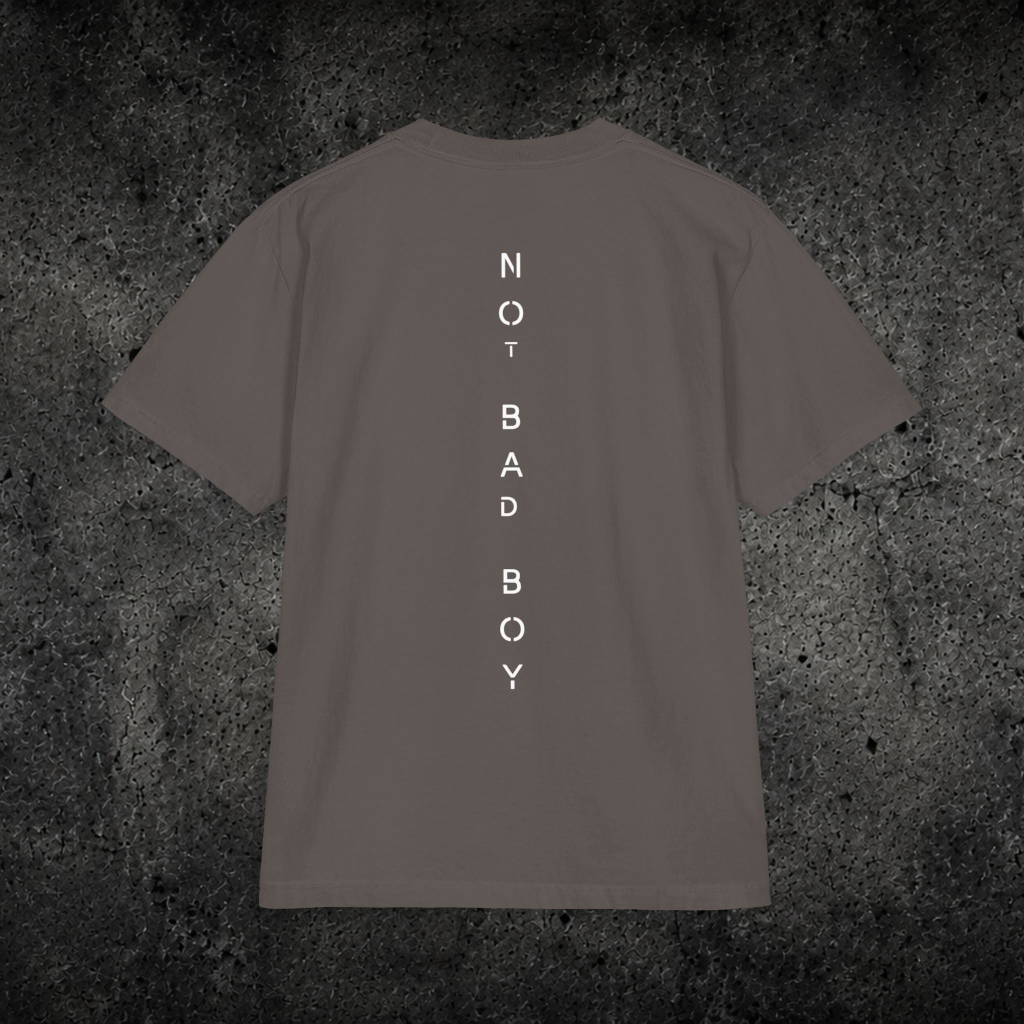 Not Bad Boy Graphic Tee — 'Handreos' Logo Short Sleeve Shirt