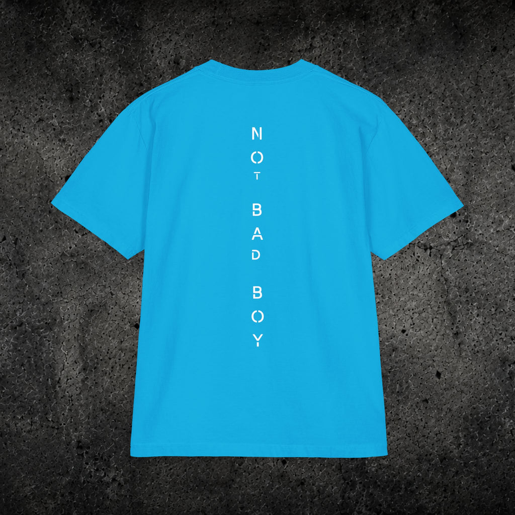 Not Bad Boy Graphic Tee — 'Handreos' Logo Short Sleeve Shirt