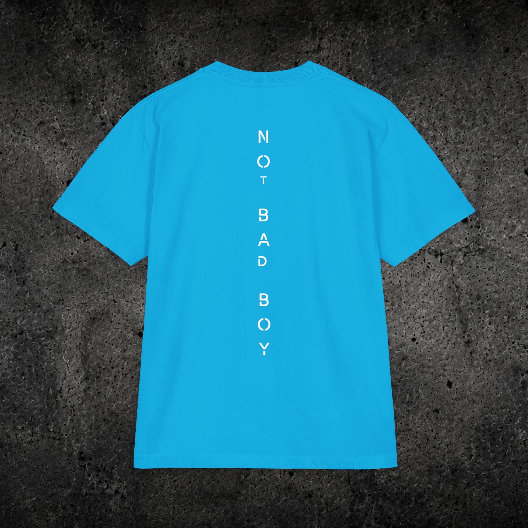 Not Bad Boy Graphic Tee — 'Handreos' Logo Short Sleeve Shirt