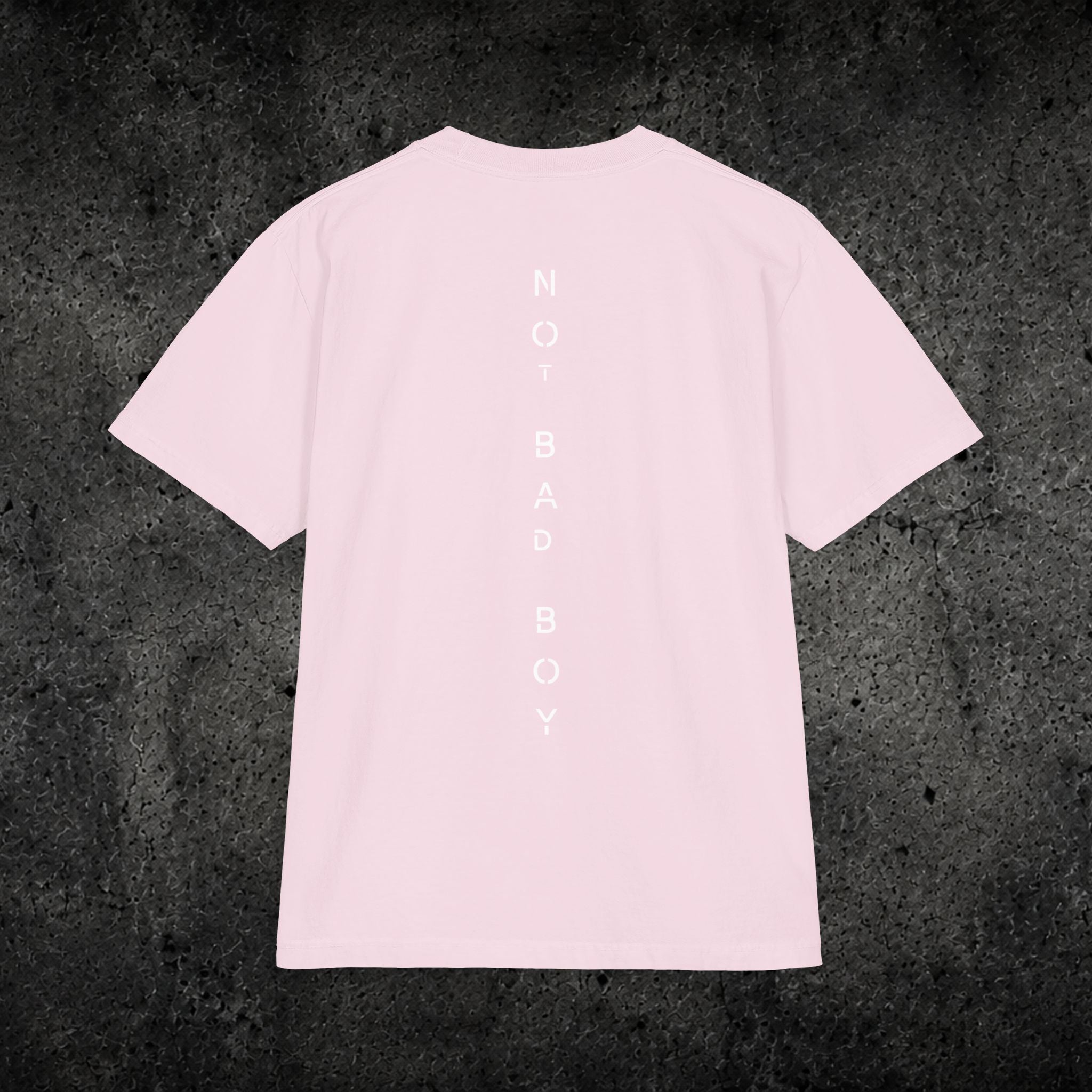 Not Bad Boy Graphic Tee — 'Handreos' Logo Short Sleeve Shirt