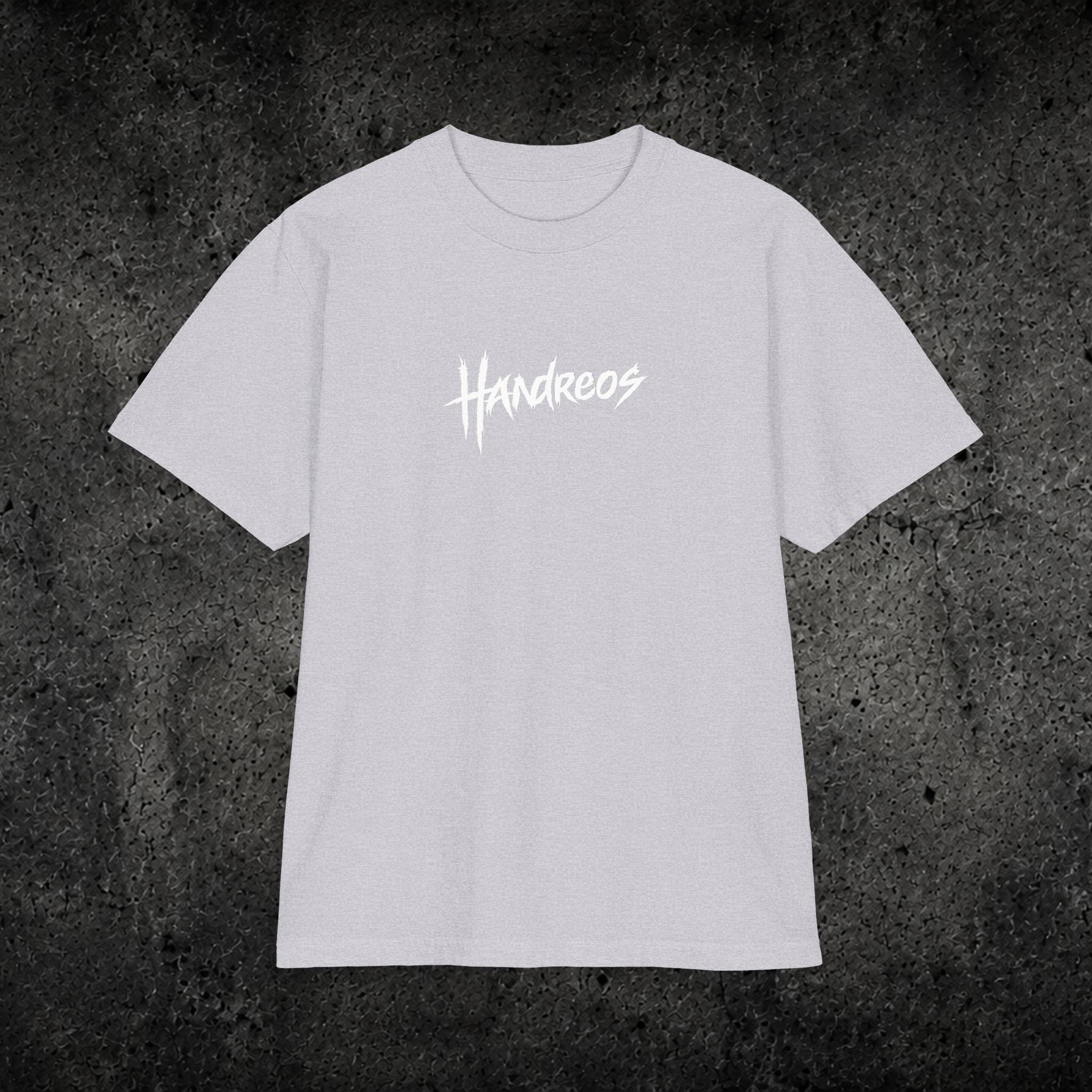 Not Bad Boy Graphic Tee — 'Handreos' Logo Short Sleeve Shirt