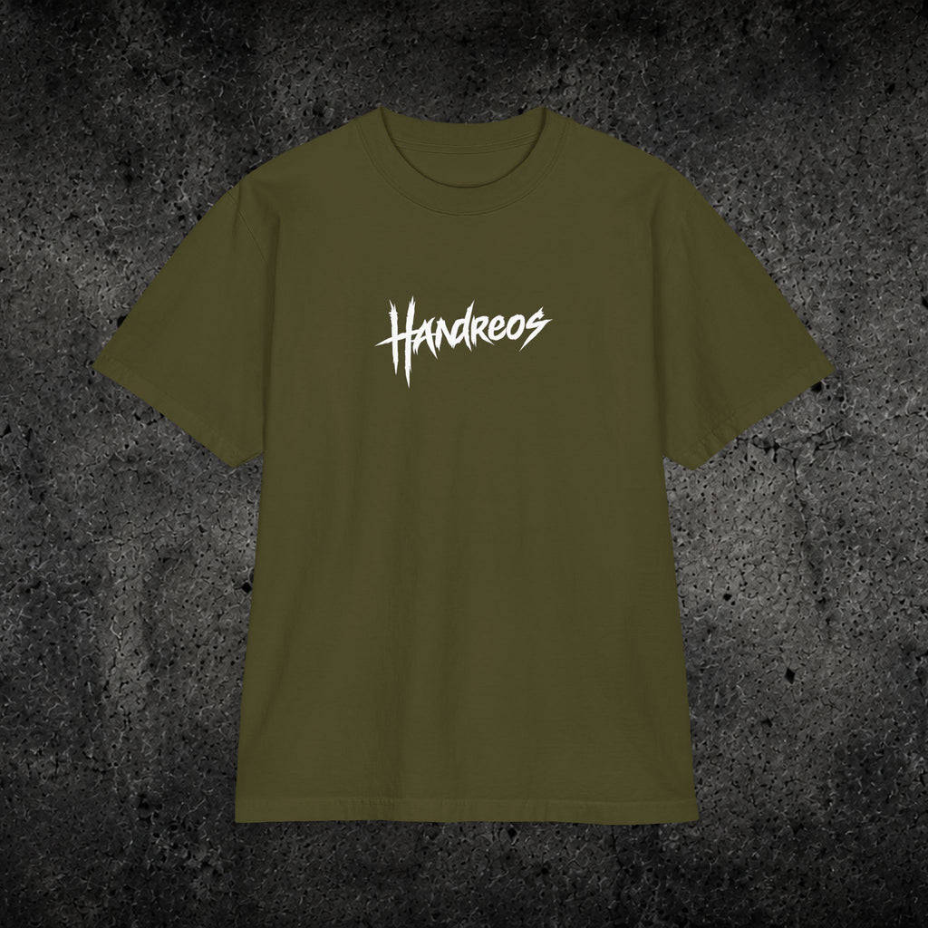 Not Bad Boy Graphic Tee — 'Handreos' Logo Short Sleeve Shirt