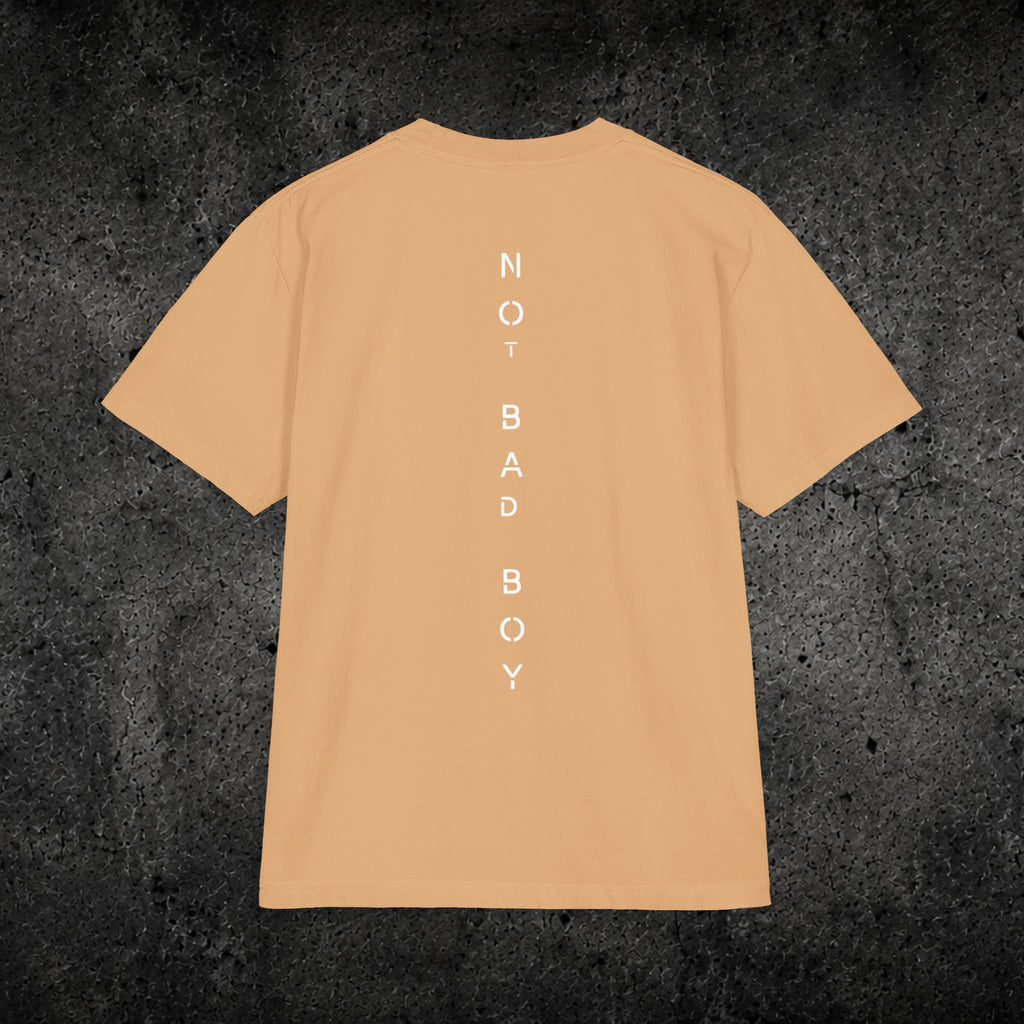 Not Bad Boy Graphic Tee — 'Handreos' Logo Short Sleeve Shirt
