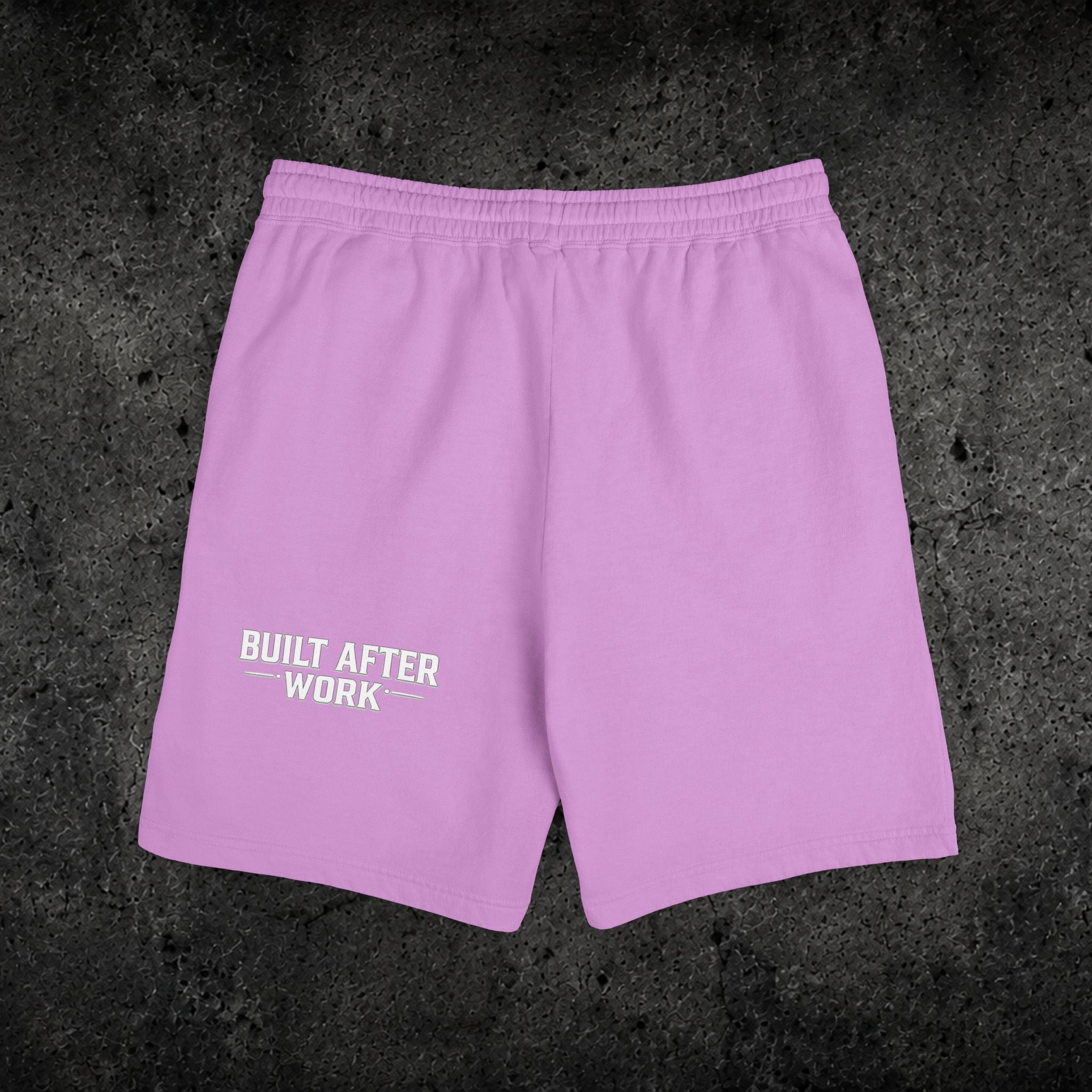 Fleece Sweat Shorts - 'Handreos' & 'Built After Work' Lightweight Lounge Shorts