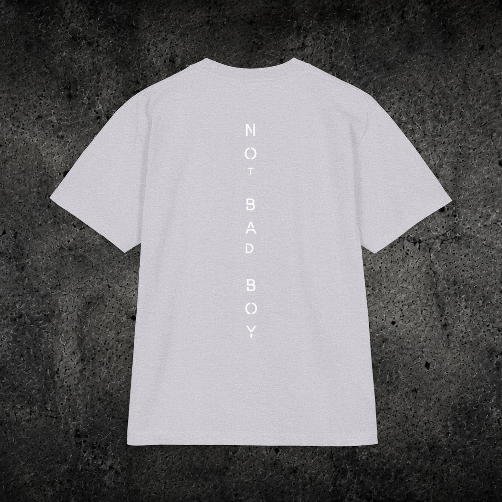 Not Bad Boy Graphic Tee — 'Handreos' Logo Short Sleeve Shirt