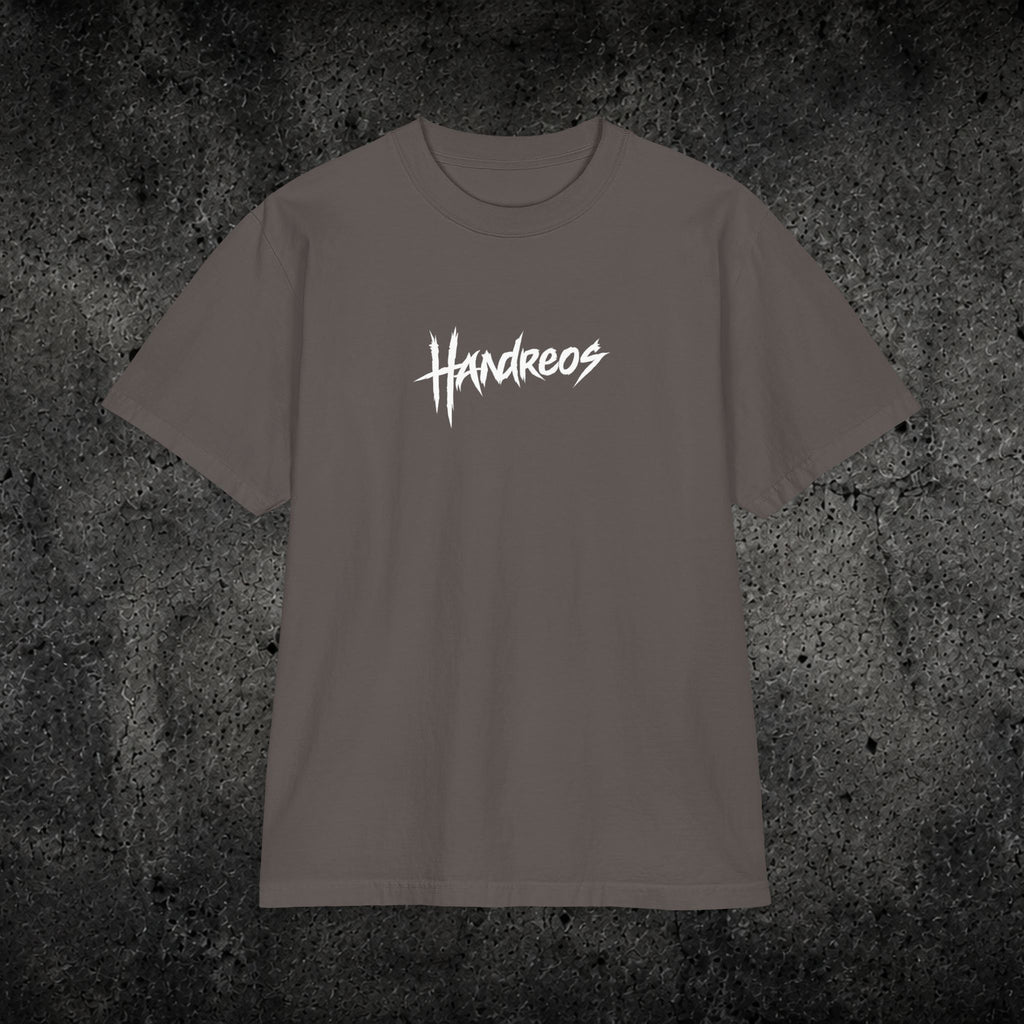 Not Bad Boy Graphic Tee — 'Handreos' Logo Short Sleeve Shirt