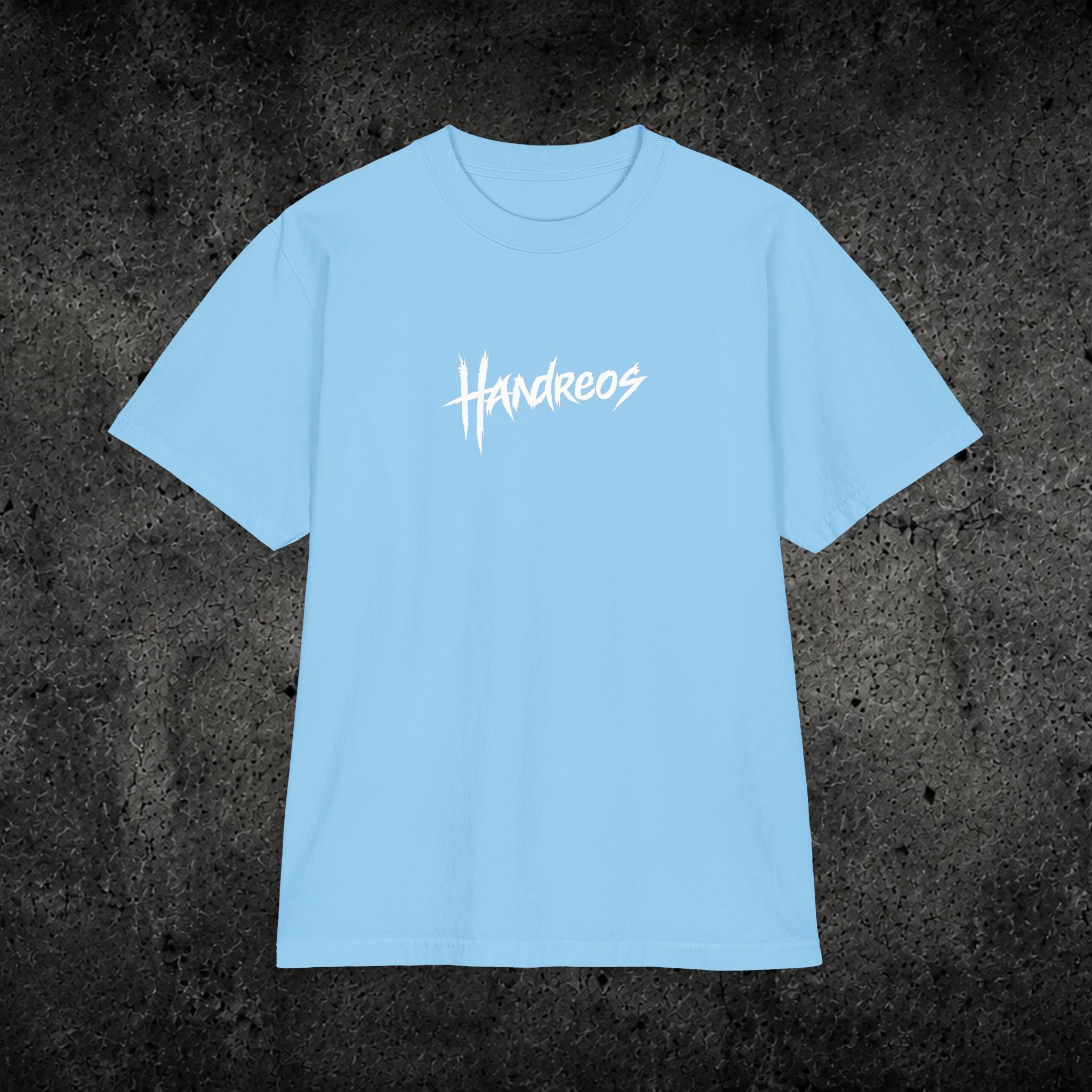 Not Bad Boy Graphic Tee — 'Handreos' Logo Short Sleeve Shirt