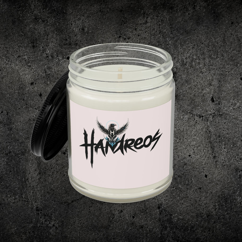Soy Candle — Amber Jar Scented Candle with Black Lid (4oz & 9oz)