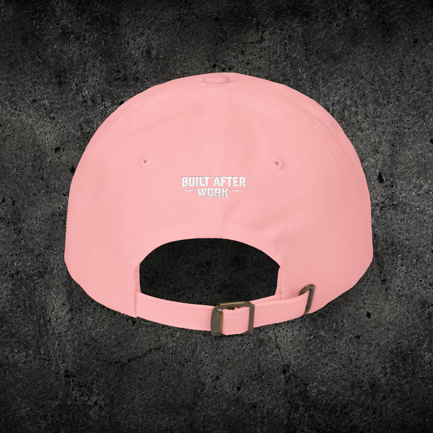 Ember Raven Dad Cap — Minimal Dark Bird Logo Baseball Hat