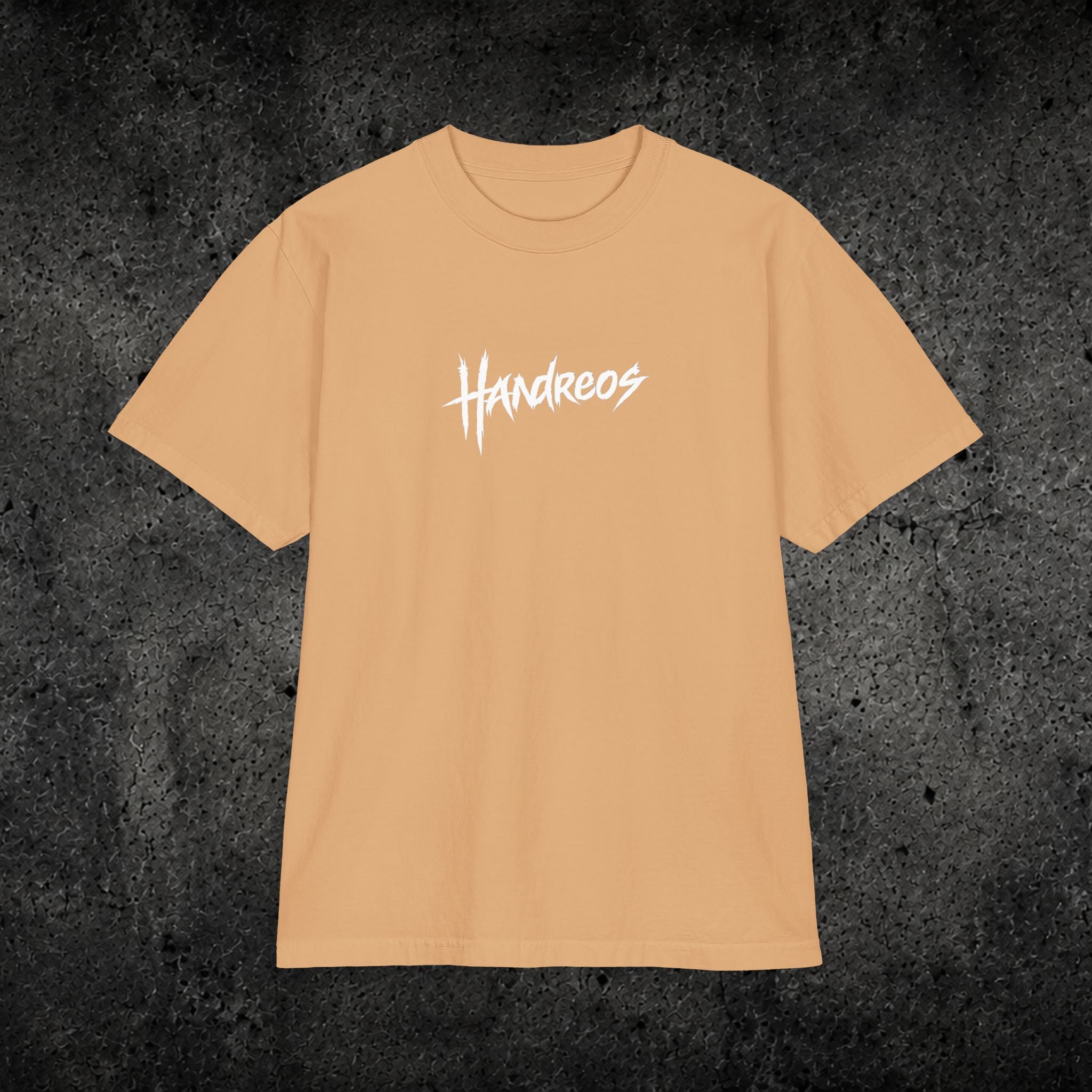 Not Bad Boy Graphic Tee — 'Handreos' Logo Short Sleeve Shirt