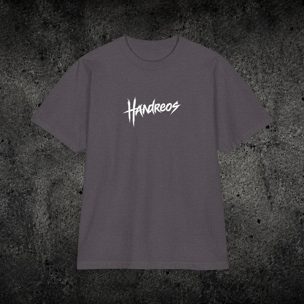 Not Bad Boy Graphic Tee — 'Handreos' Logo Short Sleeve Shirt
