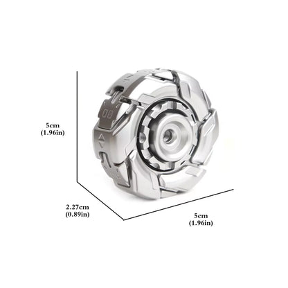 Mecha Transform Fidget Spinner EDC Focus Aid Hand Spinner Restlessness Easing Pocket Toy for Adults Fidget Toy Adults Gifts