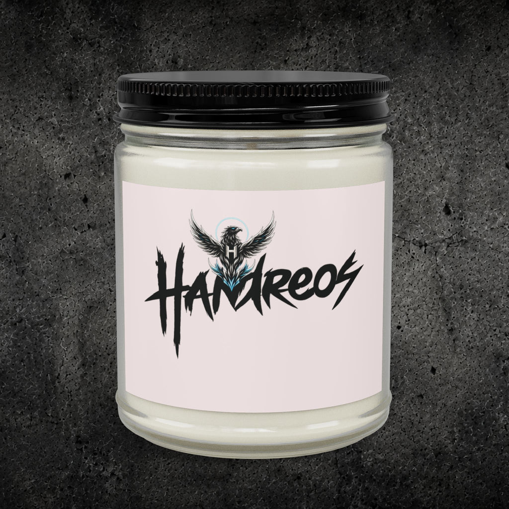Soy Candle — Amber Jar Scented Candle with Black Lid (4oz & 9oz)