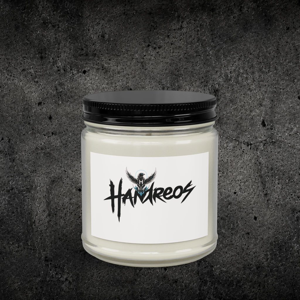 Soy Candle — Amber Jar Scented Candle with Black Lid (4oz & 9oz)