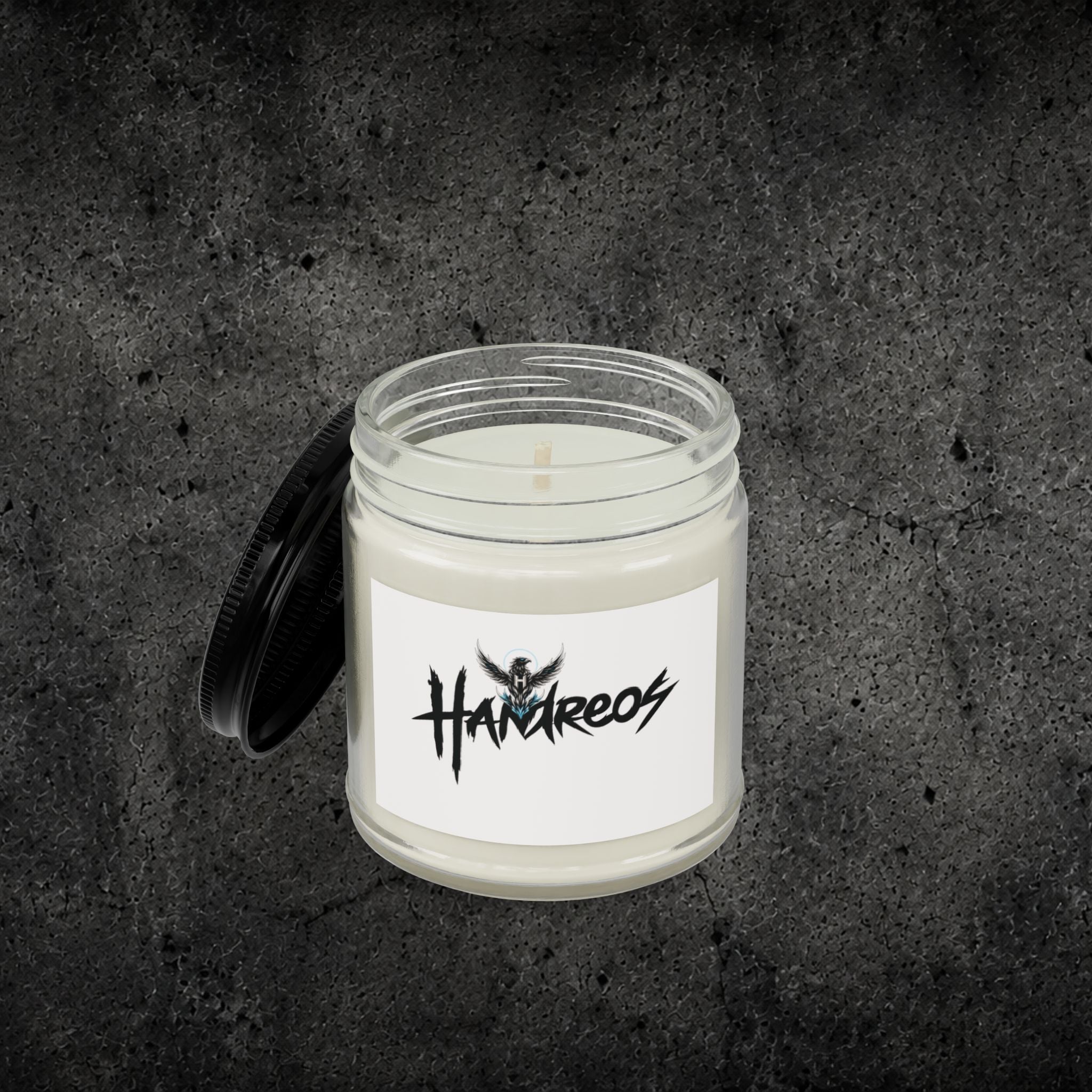 Soy Candle — Amber Jar Scented Candle with Black Lid (4oz & 9oz)