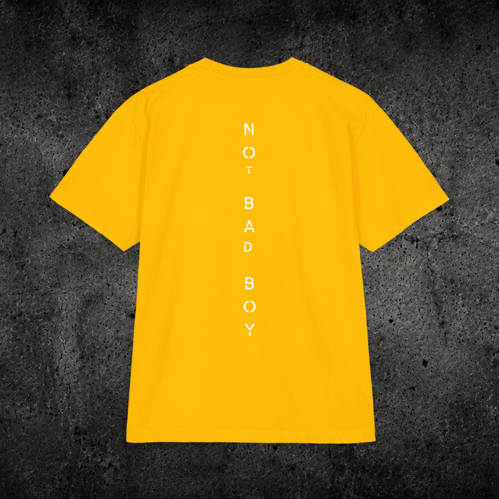 Not Bad Boy Graphic Tee — 'Handreos' Logo Short Sleeve Shirt