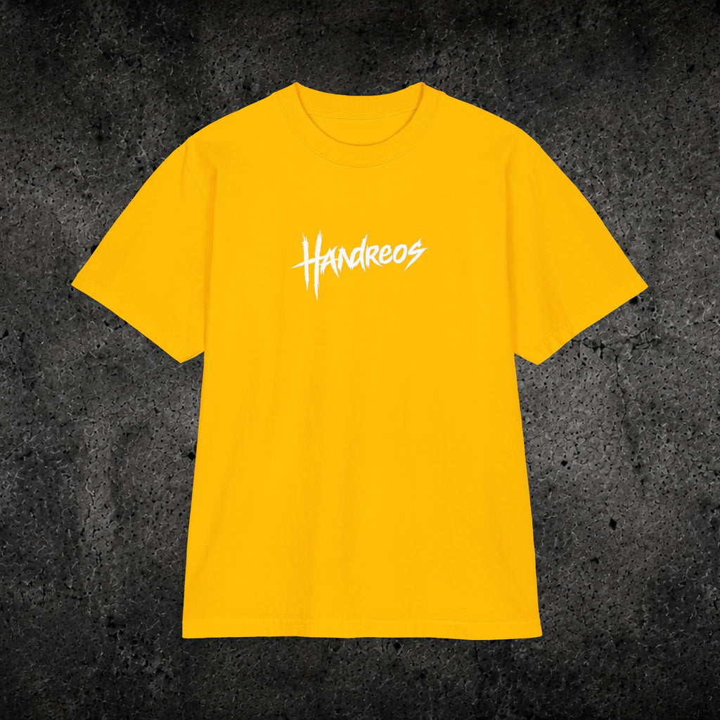 Not Bad Boy Graphic Tee — 'Handreos' Logo Short Sleeve Shirt