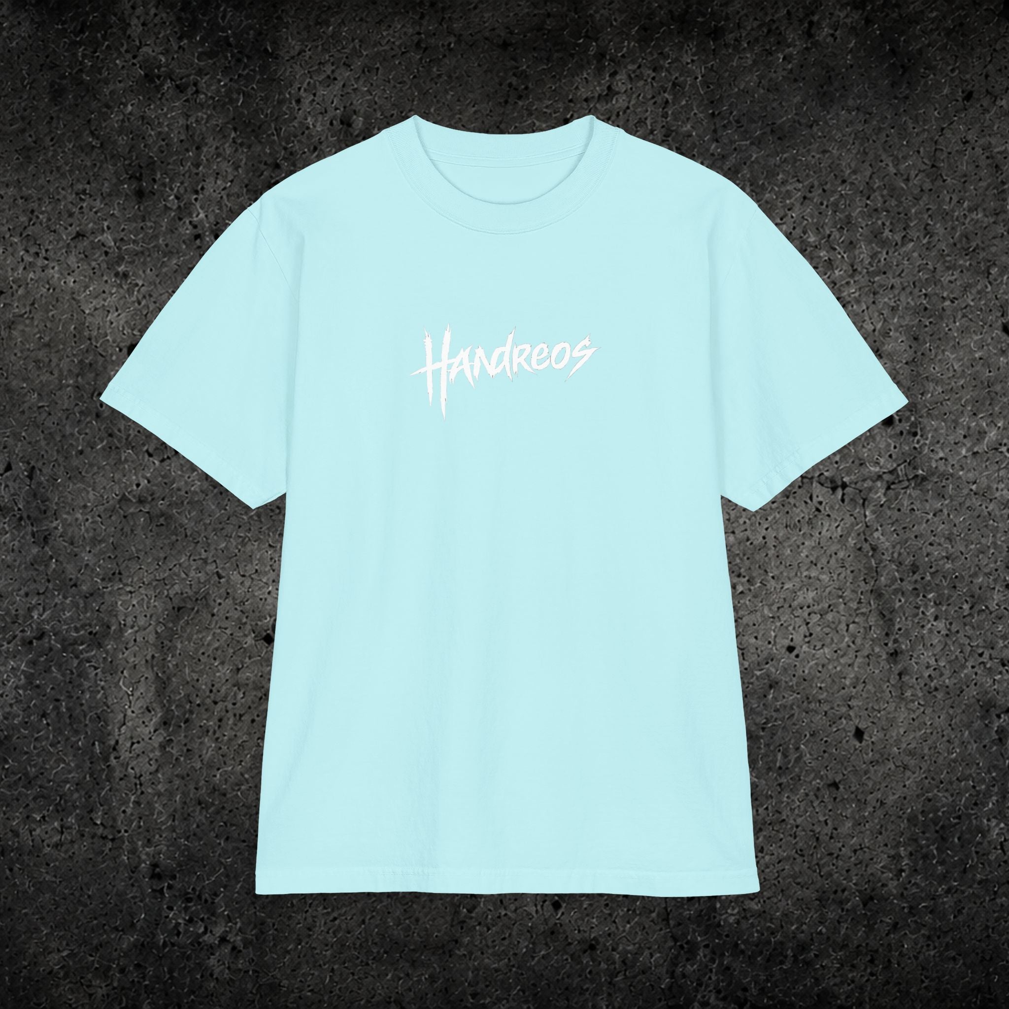 Not Bad Boy Graphic Tee — 'Handreos' Logo Short Sleeve Shirt