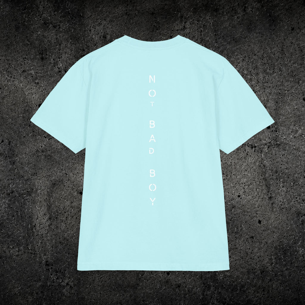 Not Bad Boy Graphic Tee — 'Handreos' Logo Short Sleeve Shirt
