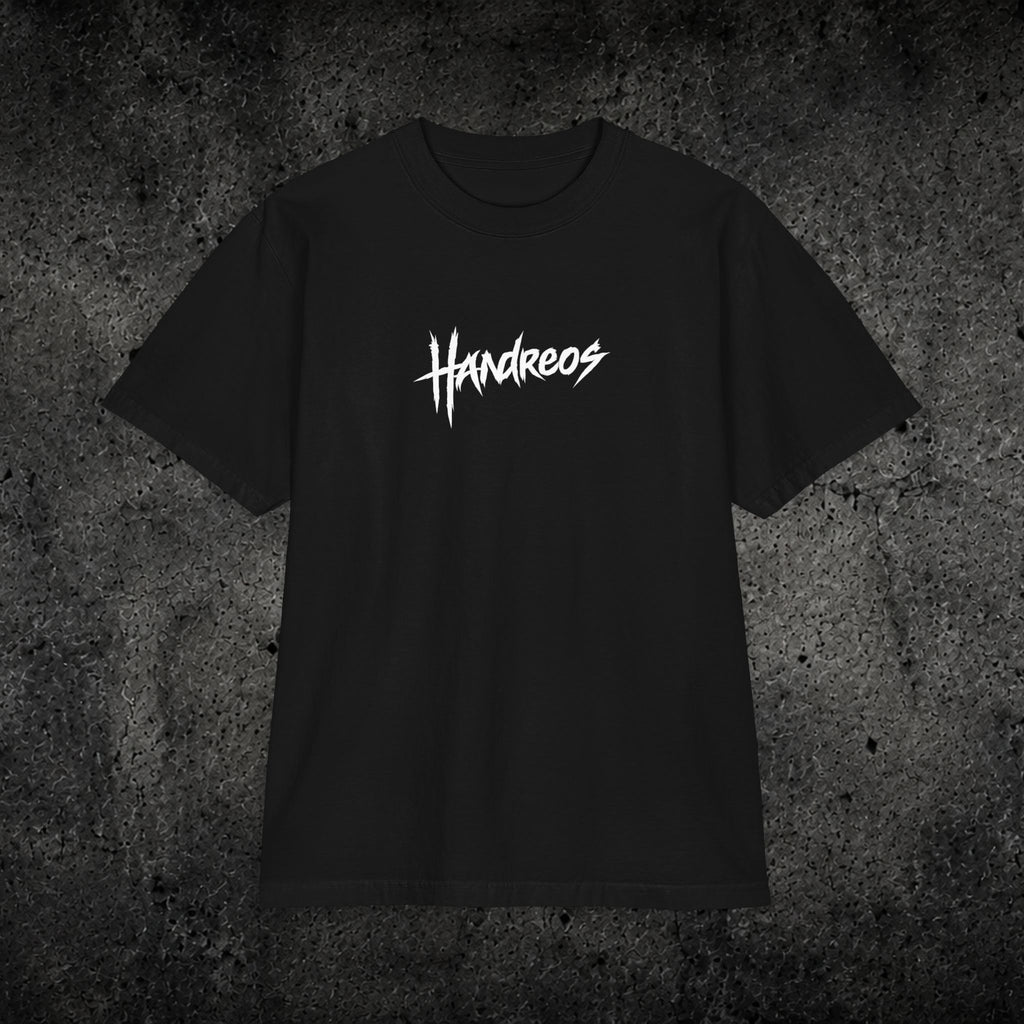 Not Bad Boy Graphic Tee — 'Handreos' Logo Short Sleeve Shirt