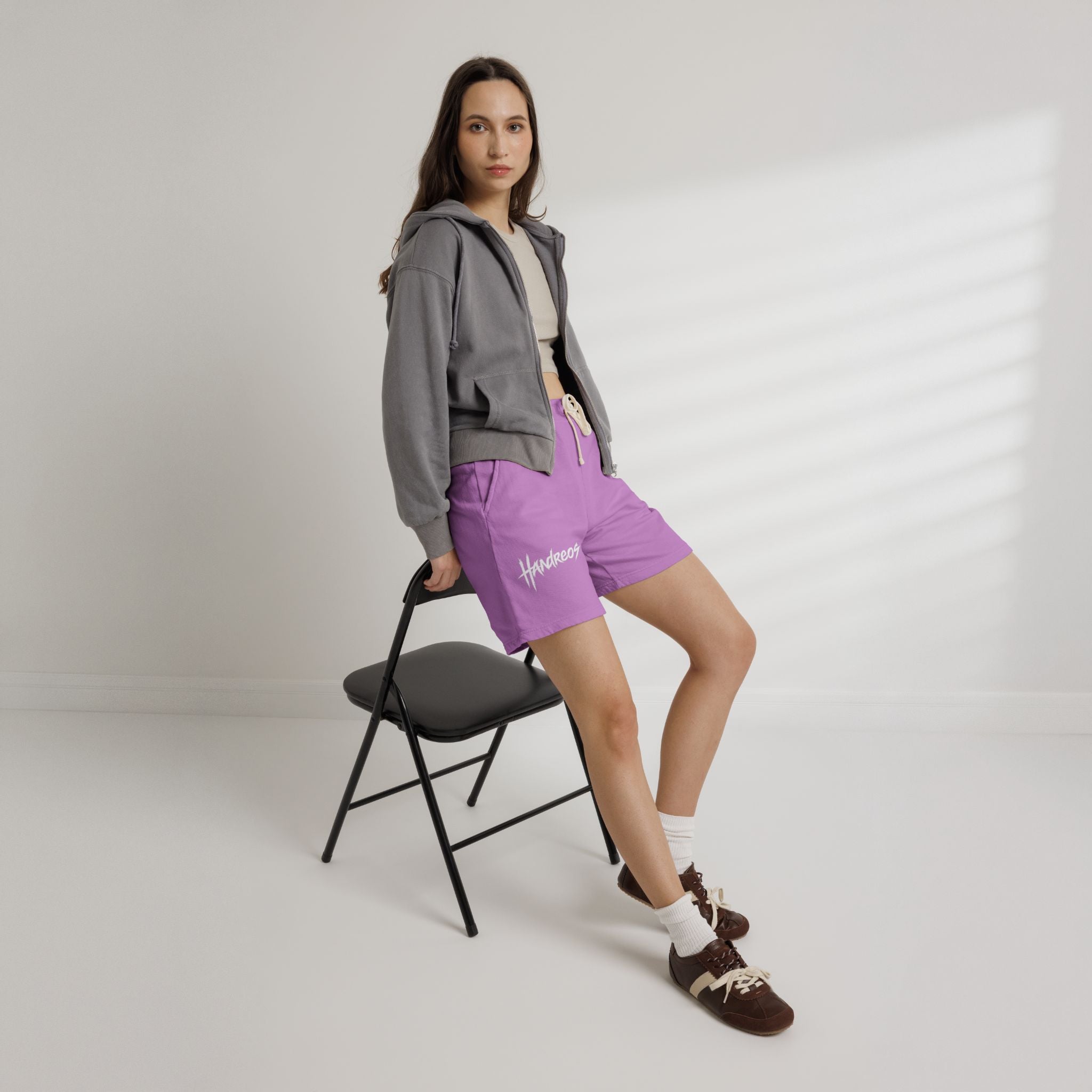 Fleece Sweat Shorts - 'Handreos' & 'Built After Work' Lightweight Lounge Shorts