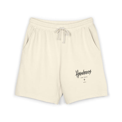 Fleece Sweat Shorts — Raven Bone Graphic Casual Lounge Shorts