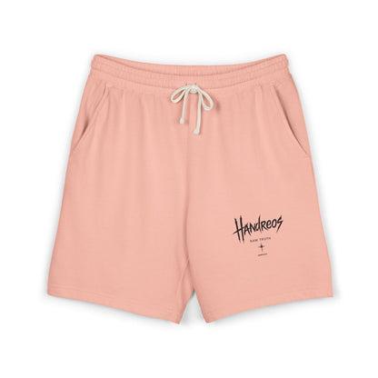 Fleece Sweat Shorts — Raven Bone Graphic Casual Lounge Shorts
